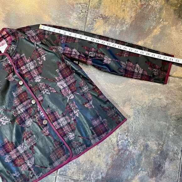 Coldwater Creek Reversible Cozy Canyon Jacket Small - Picture 5 of 11